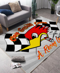 Woodpecker Hot Rod A Racing Legend Rug