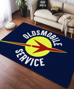 Personalized Garage Service Hot Rod Rug