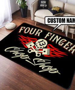 Personalized Chop Shop Hot Rod Rug