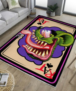 Rat Hot Rod Kustom Rug