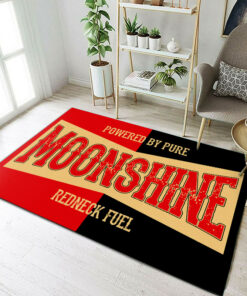 Power By Pure Moonshine Hot Rod Rug