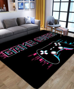 3D Game Over Area Rug