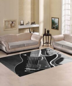 Sweet Home Modern Custom Guitar Area Rug