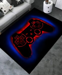 Video Game Controller Area Rug For Bedroom