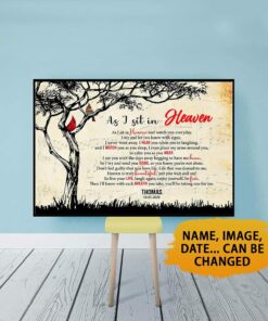 I Sit In Heaven Cardinal Canvas Music Vintage