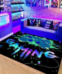 Gaming Room Rug For Bedroom Boys Teen