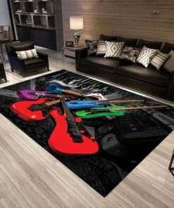 Fender Guitar Area Rug