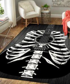 Acoustic Guitar Area Rug