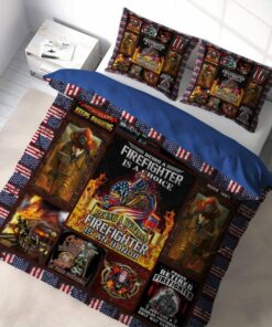 Being A Firefighter Is A Choice Quilt Bedding Set