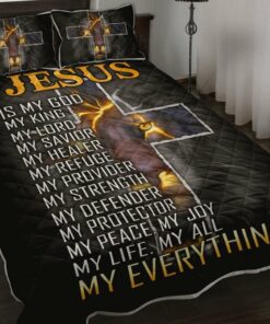 My Everything Jesus Quilt Bedding Set