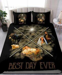 Best Day Ever Jesus Quilt Bedding Set
