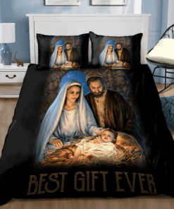 Best Gift Ever Jesus Quilt Bedding Set
