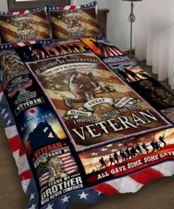 I Own It Forever The Title Veteran Quilt Bedding Set