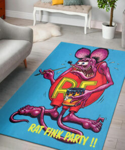 Rat Fink Party Rug