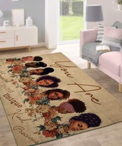 God Say You are Black Girls Area Rug