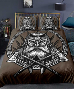 Ancient Viking Quilt Bedding Set