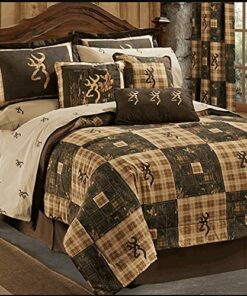 Browning Country Retro Quilt Bedding Set