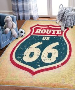 Kids Play Area Rugs Route 66