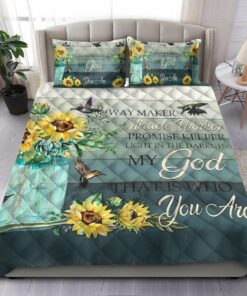 My God That Is Who You Are Jesus Quilt Bedding Set