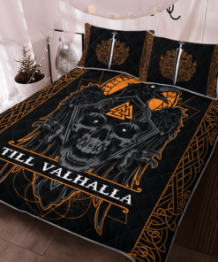 Till Valhalla Viking Quilt Bedding Set