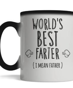 World's Best Farter I Mean Father Mug Funny Personalized Gifts For Dad