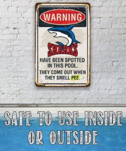 Funny Pool Rules Sign