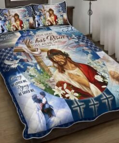 Jesus Its Not Religion Its A Relationship Quilt Bedding Set