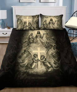 Christian Jesus Quilt Bedding Set