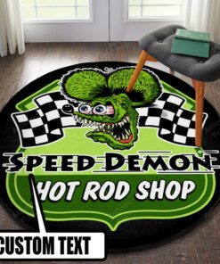 Personalized Speed Demon Hot Rod