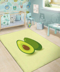 Simple And Giant Avocado Green Area Rug