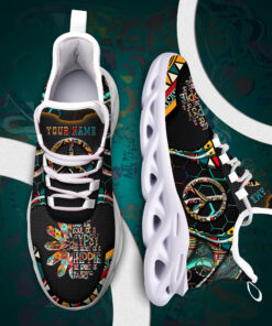 She Has The Soul Of A Gypsy The Heart Of A Hippie Custom Name Clunky Sneakers
