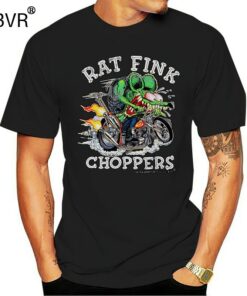 Rat Fink Choppers Hot Rod T Shirt