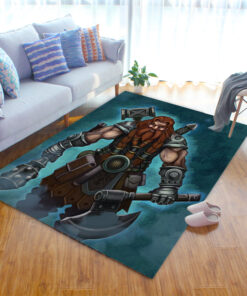 Thor Viking Area Floor Mat, Viking Rug For Living Room Bedroom