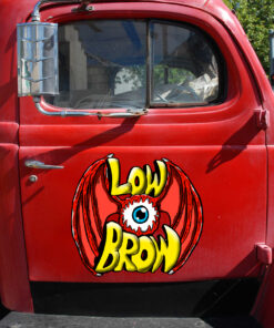Flying Eyeball Low Brow Custom Decal For Hot Rod Classic Car