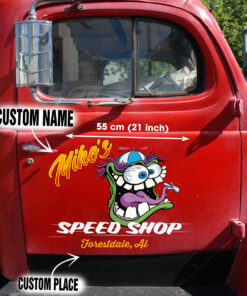 Rat Fink Door Art Decals