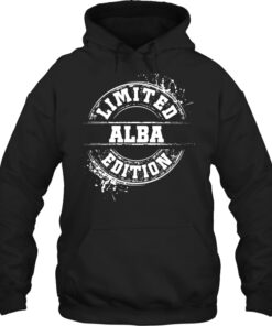 Limited Edition Alba Name T Shirt