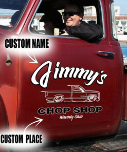 Chop Shop Cool Car Decoration Stickers