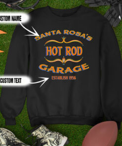 Custom Hot Rod Garage Pinstriping T Shirt