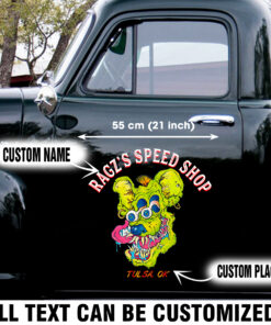Hot Rod Monster Rat Fink Decals For Cars Pack 2