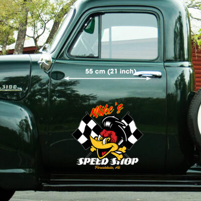 Kustom Kultrure Hot Rod Duck Decals
