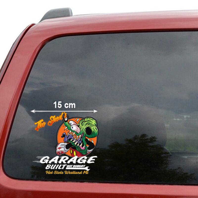 Mouse Fink Car Body Stickers Set 2 Pcs