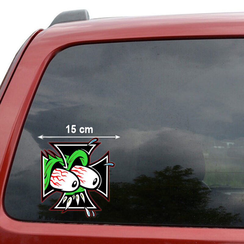Rat Fink Hot Rod Monster Truck Window Stickers For Guys