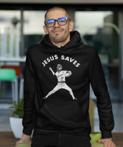 Jesus Saves Baseball Shirt