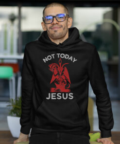 Not Today Jesus Baphomet Shirt