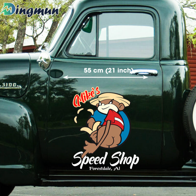 Super Troopers Johnny chimpo Decals For Hot Rod Car, Lowrider
