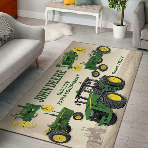 Jd Rugs Personalized John Deere Rug, John Deere Décor For Bedroom, Living Room ...