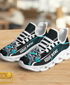 Personalized Sneakers With Name Dragon Warrior