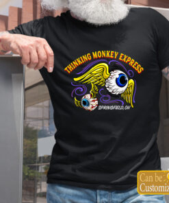 Custom Flying Ball Pinstriping T Shirts