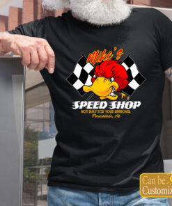 Hot Rod Duck Speed Shop Custom T Shirts