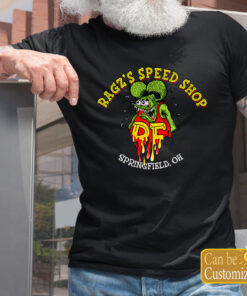 Hot Rod Garage Rat Fink Custom T Shirts